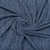 Navy Blue Sweater— Knit Material—75% Polyester, 20% Rayon, 5% Spandex—Width 60/61 Inches Wide—Sold by the Yard